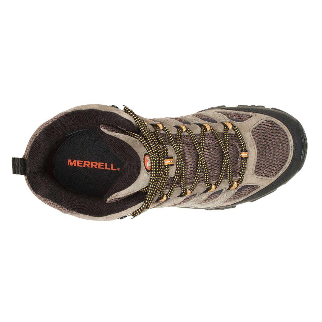 Merrell Men's Moab 3 Mid Hiking Boots - Walnut